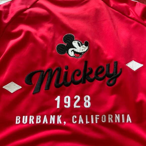 DISNEY MICKEY MOUSE RED TRACK JACKET 2XL - Picture 4 of 9